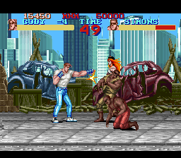 Final Fight (Japan) In game screenshot